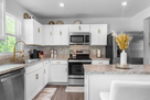 Cooking area of the Kitchen.