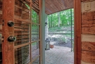 Private outside Master door leading to garden