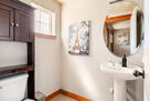 Haft bath on ground floor
