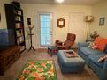 Den/Library with access to porch
