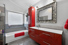 Master Bath-walkin shower & tub