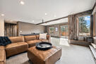 Downstairs living area with view
