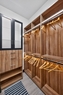 Custom boutique inspired walk in closet with 