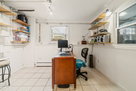 Home Office / Flex Room with Desk and Shelvin