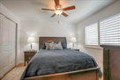 Open Master bedroom with a great deal of clos