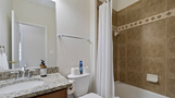 3rd floor bathroom with shower tub.