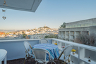 Large balcony for sunny breakfasts