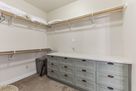 Primary closet