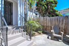 Rear Yard with seating area