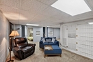 Basement rec room