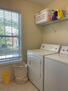 Upstairs laundry room
