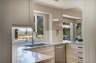 Kitchen is Filled with Natural Light and Stun
