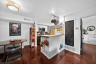 Dining room and kitchen