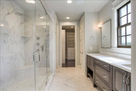 Marble master bathroomn