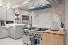 Stove & prep sink