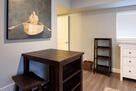 kietchen table with two stools