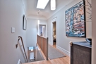 Private entrance with skylights above