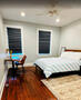 Primary BR &ndash; queen bed, blackout shades