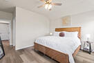 Spacious king bedroom