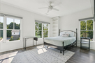 Queen Bed in main bedroom located on the 3rd 