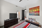 Large flat screen TV & bench seat in Royal Su