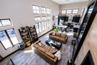 living area from loft