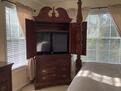 Armoire with TV