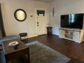 Living room with 65inch smart tv