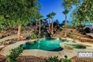 Pool/spa & waterfall area