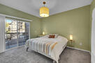 Spacious master  with private patio, king bed