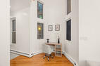 Dedicated desk area for work or study