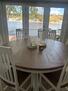 Pottery Barn table can make to seat 9-10