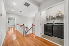 Second level washer and dryer
