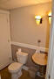 1/2 bathroom downstairs