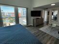 Master BR with king bed and large smart TV