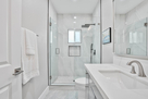 Modern and elegant second bathroom