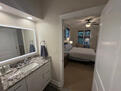 Lighted vanity mirror