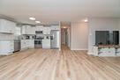 Open concept dining / kitchen / living