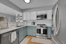 Kitchen with LG stainless steel