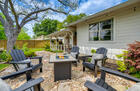 Chairs and a firepit for outdoor gatherings