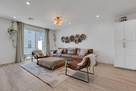 Living room - leather furniture