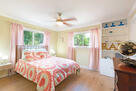 Light and bright Queen bedroom