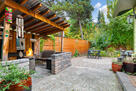 Perfect Location, Tiki Backyard Layout