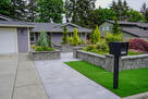 Stylish front entrance