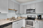 Full Kitchen with Stainless Appliances