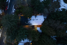 Perched on hill and nestled among trees creat