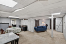 basement work area & rec room