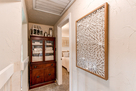 Upper level Hallway with linen closet