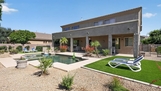 Spacious backyard for outdoor enjoyment.