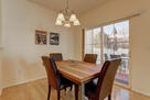 Private patio off kitchen